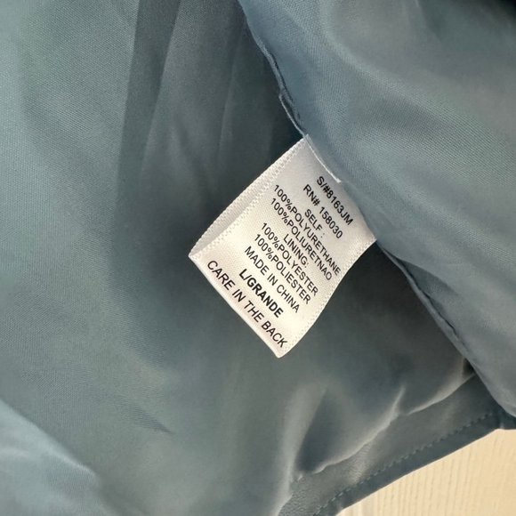 Blue Moto Jacket | Silver Hardware  | Light Spring Jacket | US L - Picture 6 of 6